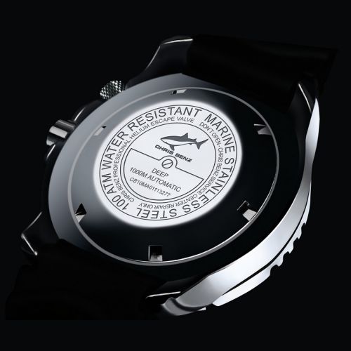 Chris Benz Deep 1000M Automatic CB-1000A-B-KBB ()